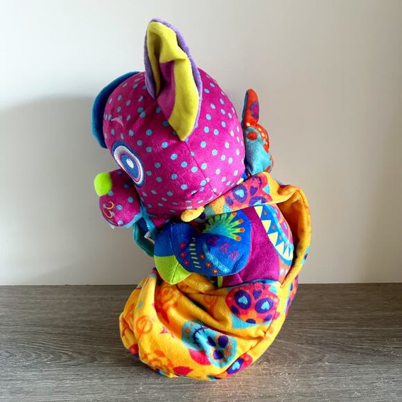 Disney Pixar COCO Baby Dante Alebrije in Blanket Puppy Plush Stuffed Animal EUC - Picture 2 of 7
